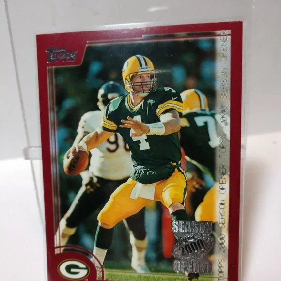 2000 Topps Season Opener Brett Favre card #154 Green Bay Packers GQ. - Picture 2 of 7